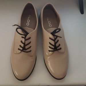 Blush tone Oxfords